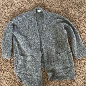 Grey oversized comfy sweater